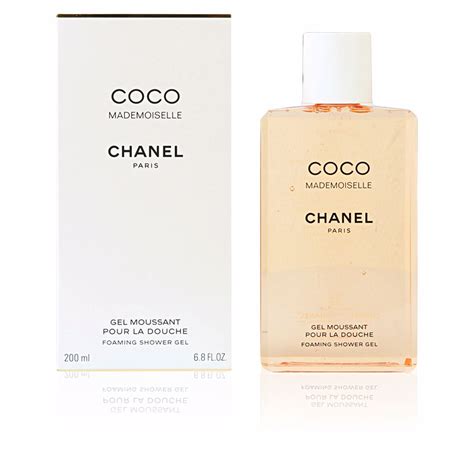 coco mademoiselle foaming shower gel